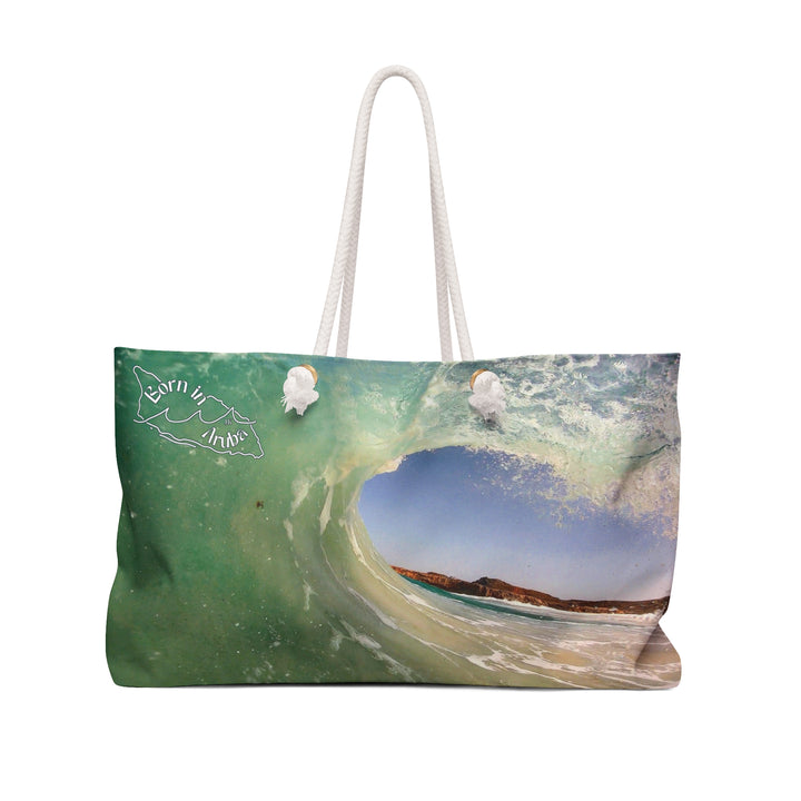 Born in Aruba ~ Dos playa weekender bag • Original island photography