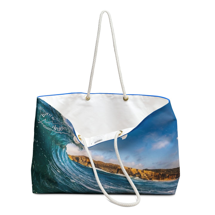 Born in Aruba ~ Shark bay weekender bag • Original island photography