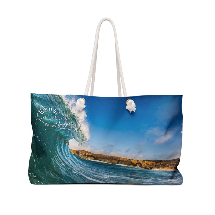 Born in Aruba ~ Shark bay weekender bag • Original island photography