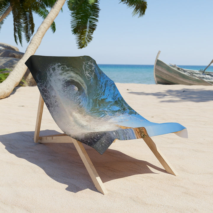 Born in Aruba ~ Andicuri wave towel • Original island photography