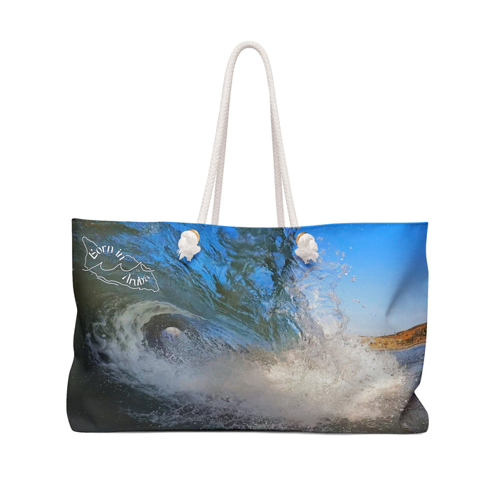 Born in Aruba ~ Andicuri weekender bag • Original island photography