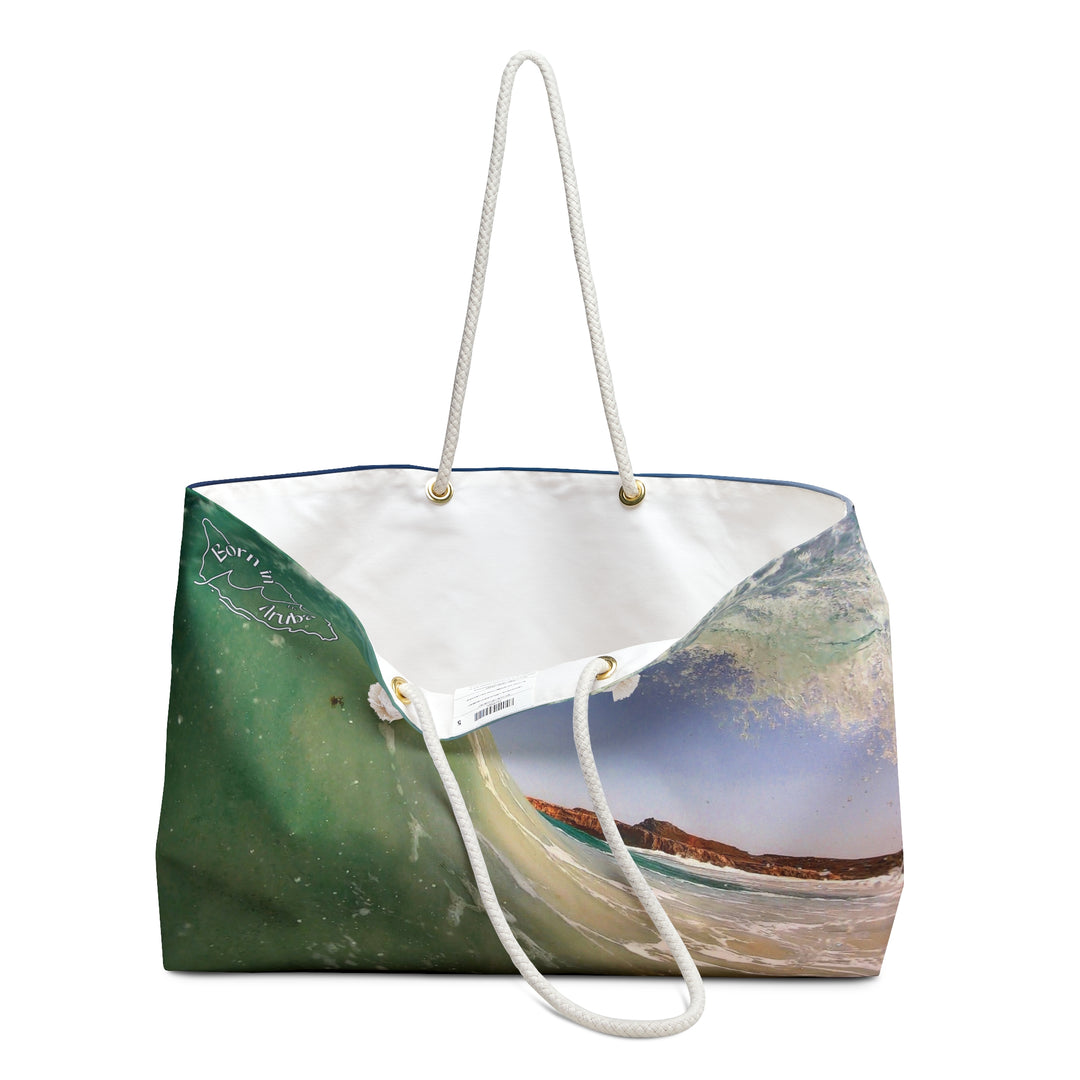 Born in Aruba ~ Dos playa weekender bag • Original island photography